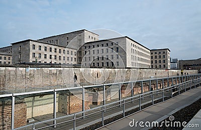 Remains of Berlin Historical wall Editorial Stock Photo