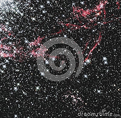 Remains of a supernova explosion. Cassiopeia A. Elements of this image furnished by NASA Stock Photo