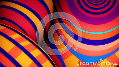 A Remarkable Image Of A Colorful Abstract Design With A Spiral Design AI Generative Stock Photo