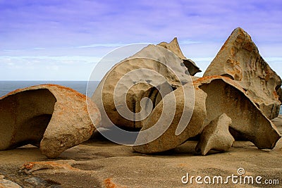 Remarkable Rock Formation Stock Photo