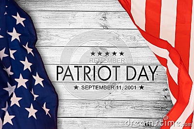 Remembering the 20 Years of 9 11, Patriot day. We will always rememeber the terrorist attacks on september 11, 2001 Stock Photo