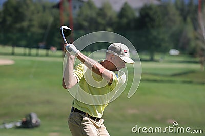 Remesy Crans Montana golf Masters, 2006 Editorial Stock Photo