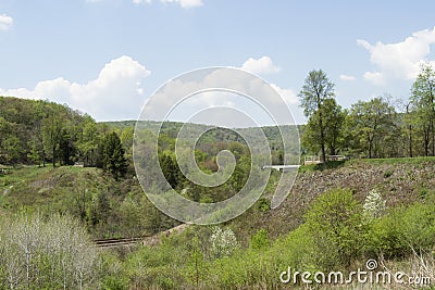 Remnants of South Fork Dam Stock Photo