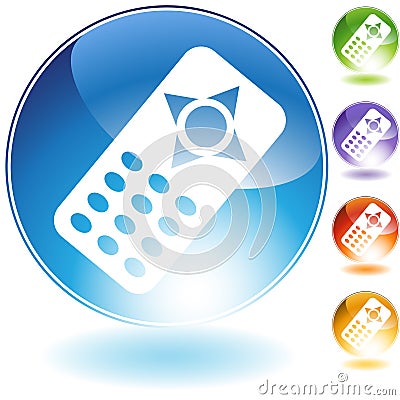 Remote Control Icon Vector Illustration