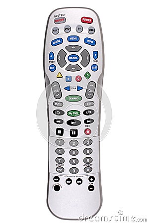 Remote Control - TV Stock Photo