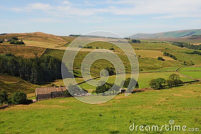 Trough of Bowland in Lancashire. Stock Photo