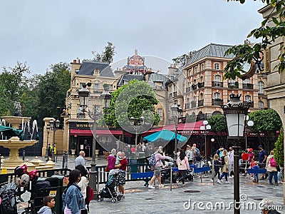 Remy`s Ratatouille Adventure - DisneyLand Paris Editorial Stock Photo