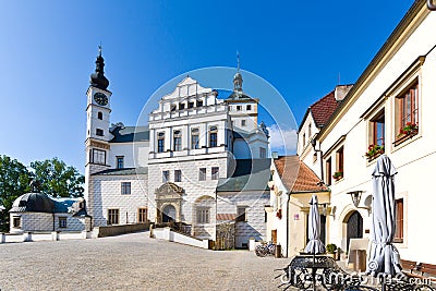 Renaissance castle, Pardubice, East Bohemia, Czech republic Editorial Stock Photo