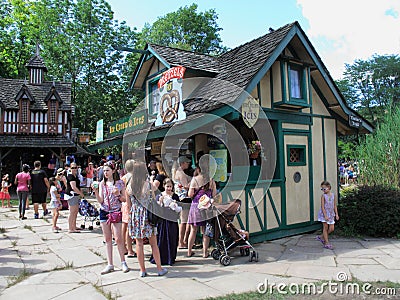 Renaissance Faire Editorial Stock Photo