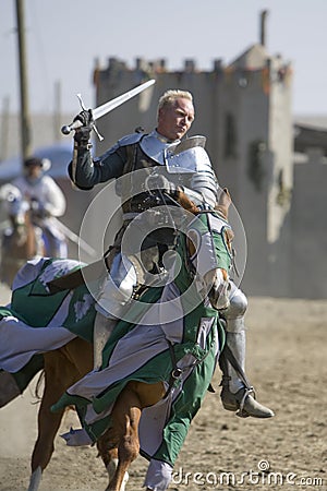 Renaissance Pleasure Faire - Sir William 1 Editorial Stock Photo