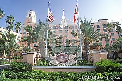 Renaissance Vinoy Resort, formerly the Stouffer Renaissance Vinoy Resort, St. Petersburg, Florida Editorial Stock Photo