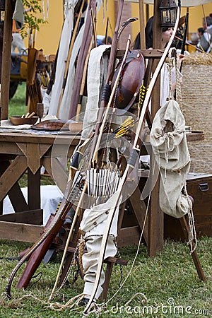 Renaissance Weapons, Italy Stock Photo