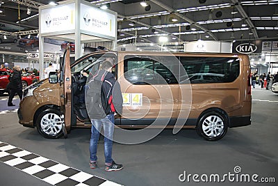 Renault at Belgrade Car Show Editorial Stock Photo