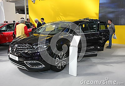 Renault at Belgrade Car Show Editorial Stock Photo