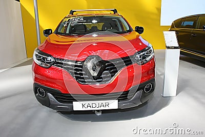 Renault at Belgrade Car Show Editorial Stock Photo