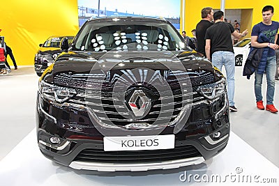 Renault at Belgrade Car Show Editorial Stock Photo