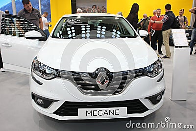 Renault at Belgrade Car Show Editorial Stock Photo