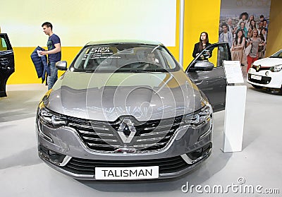 Renault at Belgrade Car Show Editorial Stock Photo