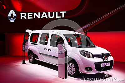 Renault Kangoo Z.E Editorial Stock Photo