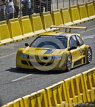 Renault Megane Trophy Portrait Editorial Stock Photo