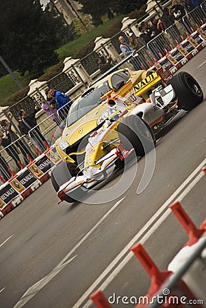 Renault Road Show Bucharest Editorial Stock Photo