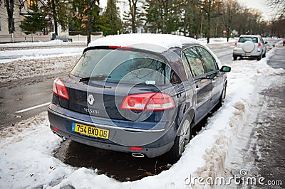 Renault Vel Satis parked up on a street Editorial Stock Photo