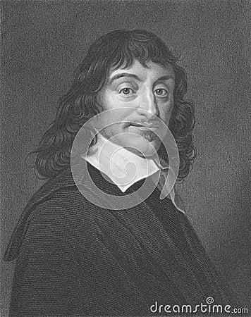 Rene Descartes Editorial Stock Photo