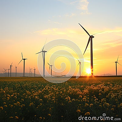 Renewable anergy, alternative energy Stock Photo