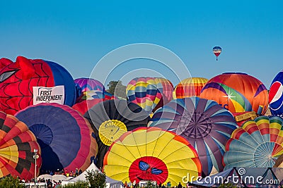 Reno Balloon Race Editorial Stock Photo