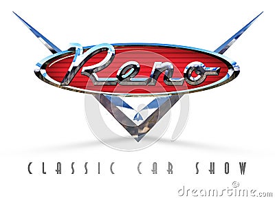 Reno Hot August Nights Classic Car Show Stock Photo