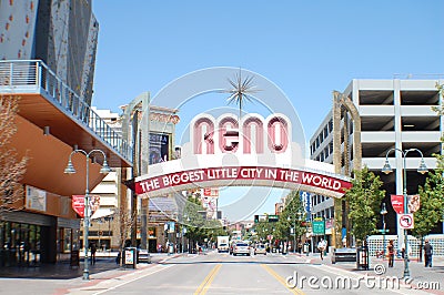 Reno Editorial Stock Photo