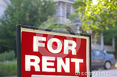 For rent Stock Photo