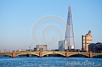 The Shard in London 2013 Editorial Stock Photo