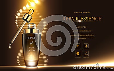 Repair essence ads Vector Illustration