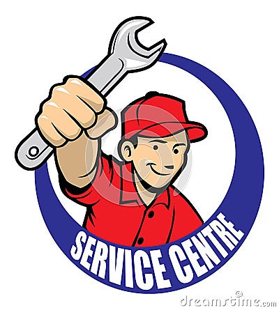 Repair man Vector Illustration