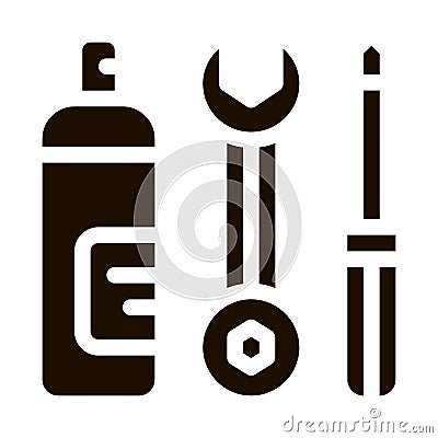 Repair Tool Conditioner Vector Icon Vector Illustration