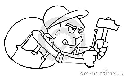 Repairman Stock Photo