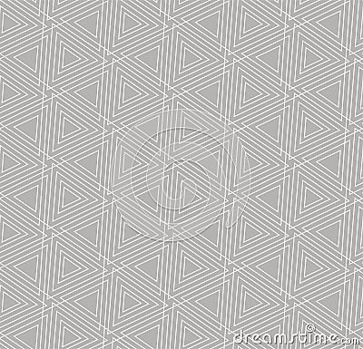 Repeat Fashion Vector Poly, Repeat Texture. Repetitive Retro Graphic Triangular Lattice Pattern. Seamless Elegant Luxury, Shapes Vector Illustration