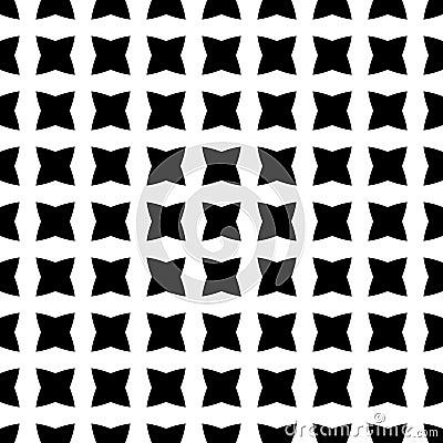 White cross logo pattern seamless on black background vector. Stock Photo