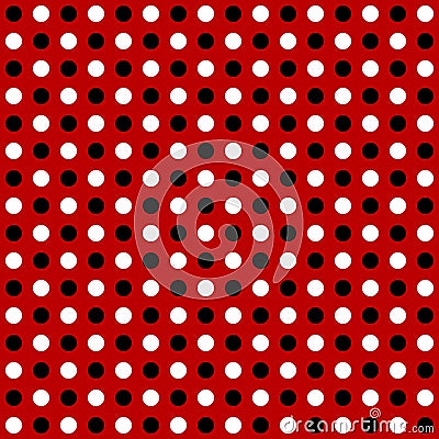 Repeatable circles, dots pattern. Colorful / multicolor texture Vector Illustration