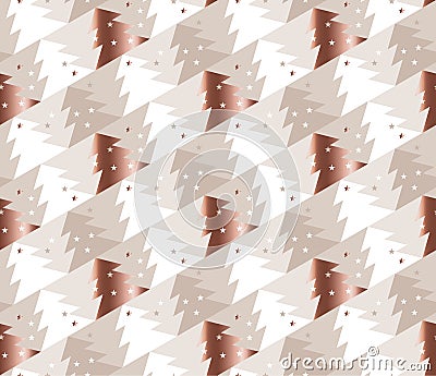 Repeatable motif for festive wrapping paper. Vector Illustration