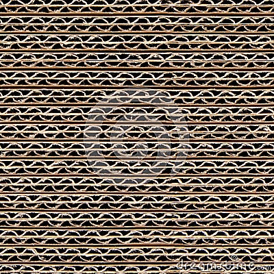 Repeating Cardboard Wallpaper Stock Photo