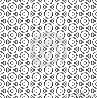 Repetitive Simple Vector Optical Grid Pattern. Seamless Linear Graphic Plexus Array Texture. Continuous Fabric Round Decor Vector Illustration