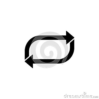replay mark icon. Element of web icon for mobile concept and web apps. Isolated replay mark icon can be used for web and mobile. P Stock Photo