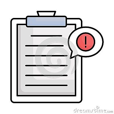 Report fill inside vector icon which can easily modify or edit Vector Illustration