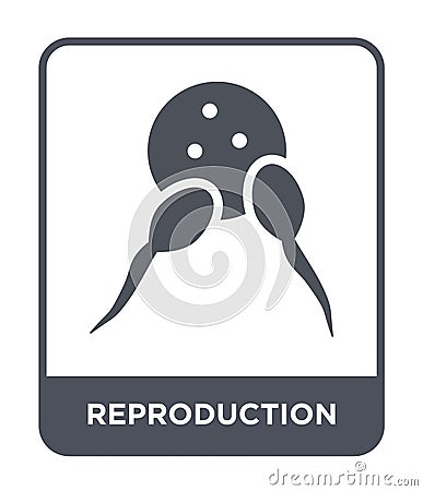 reproduction icon in trendy design style. reproduction icon isolated on white background. reproduction vector icon simple and Vector Illustration