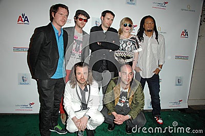 Republic of Loose at the US-Ireland Alliance Pre Academy Awards Gala. Ebell Club, Los Angeles, CA. 02-19-09 Editorial Stock Photo