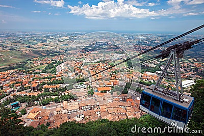 Republic of San Marino Stock Photo