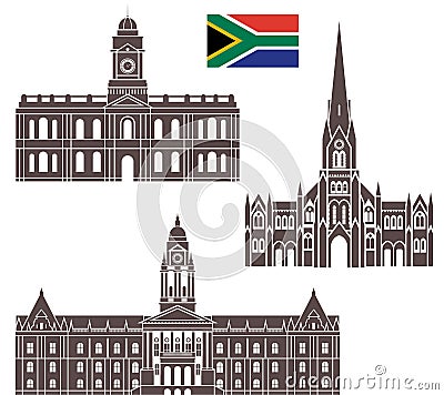 Republic of South Africa Vector Illustration