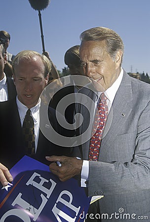 Republican presidential candidate Bob Dole Editorial Stock Photo